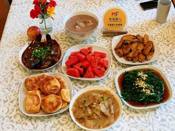 我在美福嘉兒美國(guó)月子中心吃的待產(chǎn)餐(帶圖)