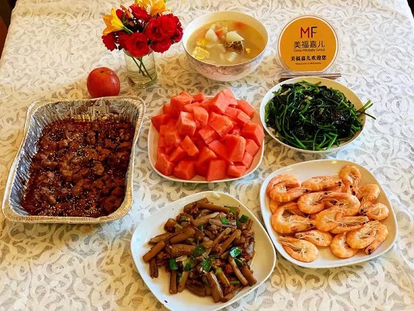 我在美福嘉兒美國(guó)月子中心吃的待產(chǎn)餐(帶圖)