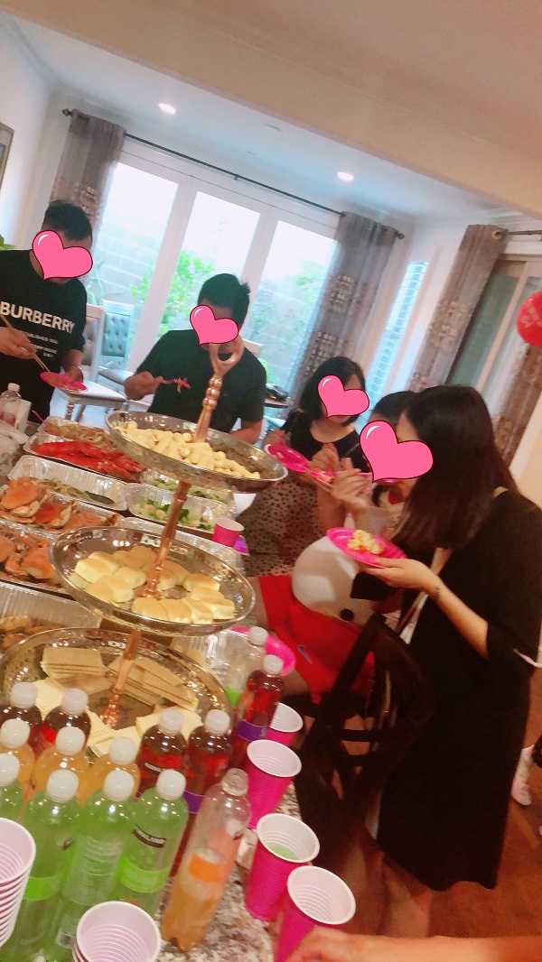 三個(gè)寶寶的滿月趴，在美福嘉兒為赴美生子畫上完美句號(多圖)