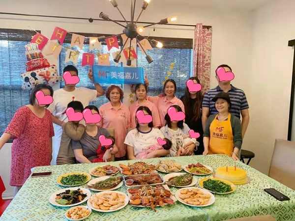 三個赴美生子家庭及月嫂