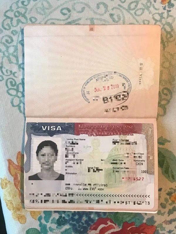赴美生子入境