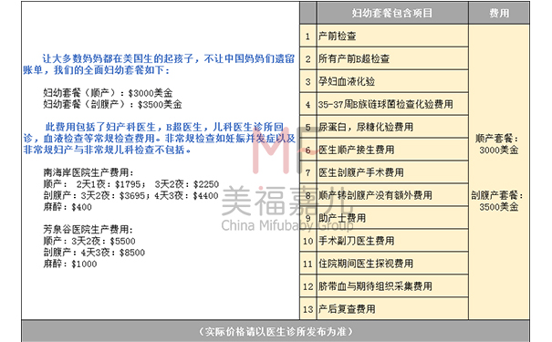赴美生子費(fèi)用