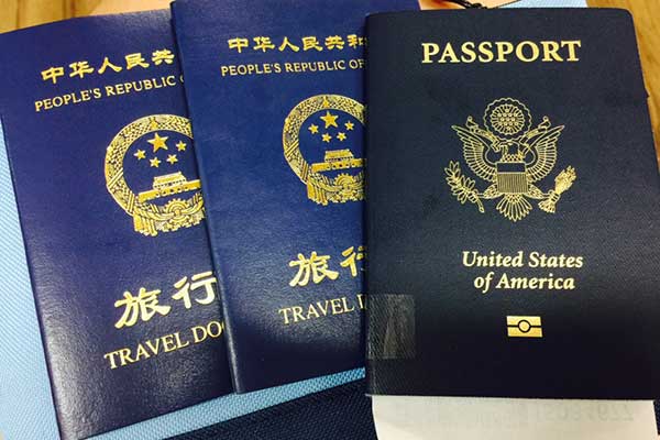 美籍寶寶在中國上戶口