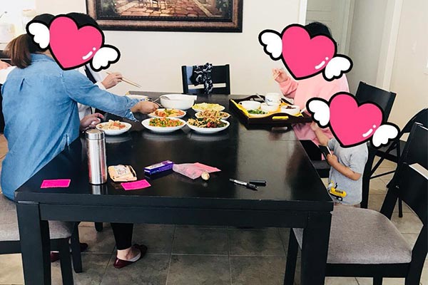 赴美生子飲食